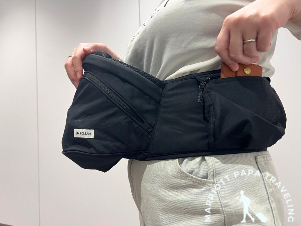 左サイドのメッシュポケット