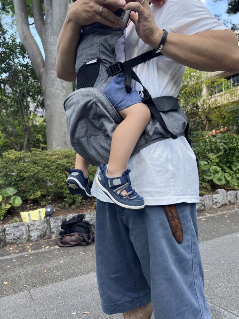 プライムパパ抱っこ時